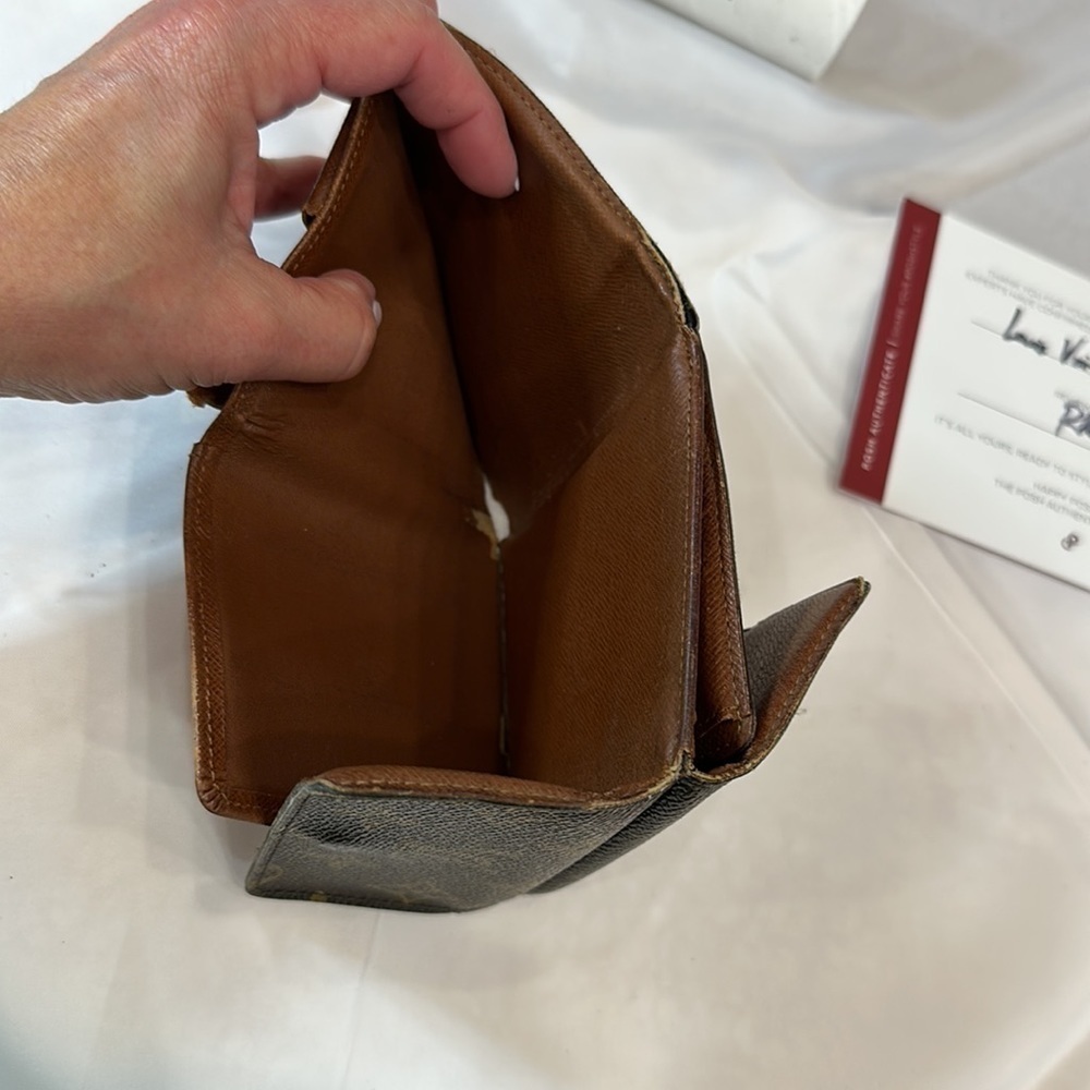 Louis Vuitton Monogram Portomone Bie Cult Credit Wallet Bifold ... - Picture 11 of 15